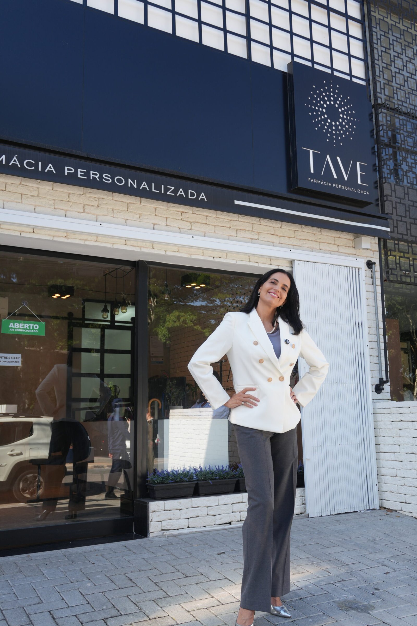 Área externa da pousada usada em encontros da TAVE PHARMA