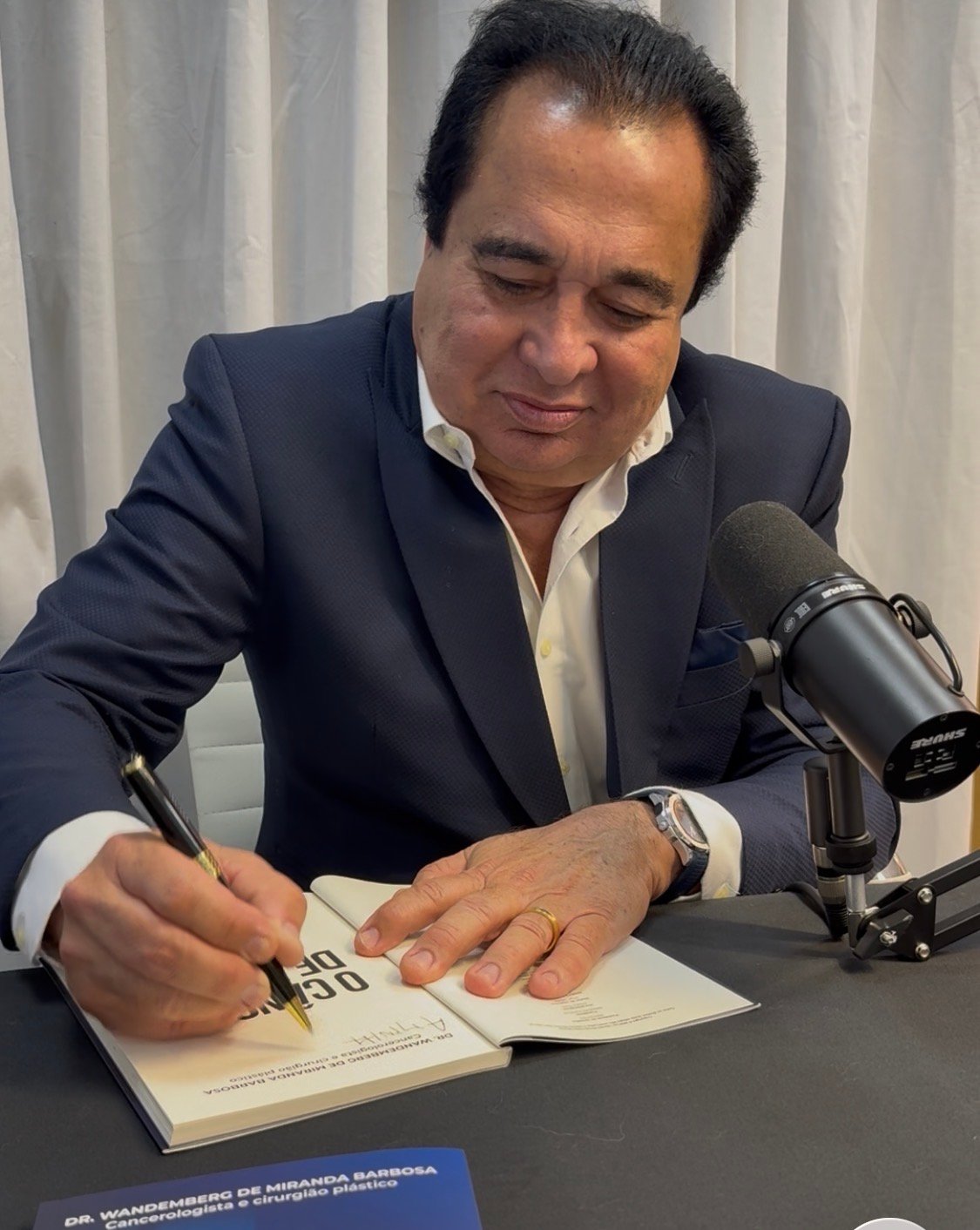 Dr. Wandemberg lança livro em 2026 e reforça prevenção do câncer de mama