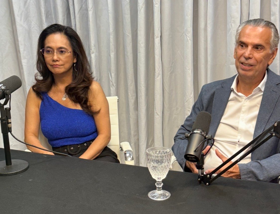 Dra. Maria Paula Tanaka e Dr. Luiz Castro no Ponto Factual