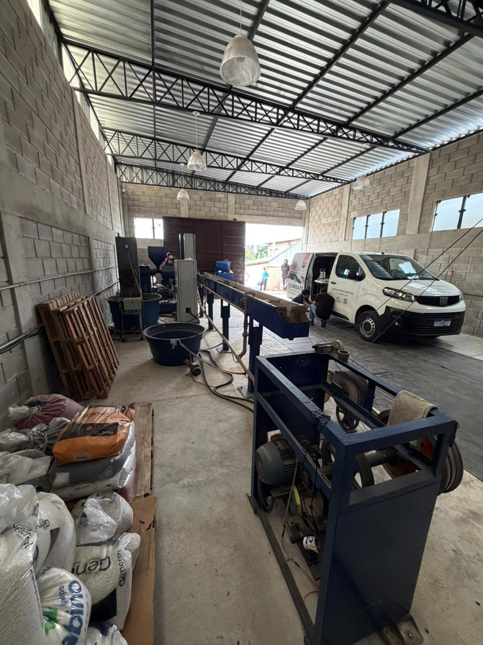 Diligência no local investigado