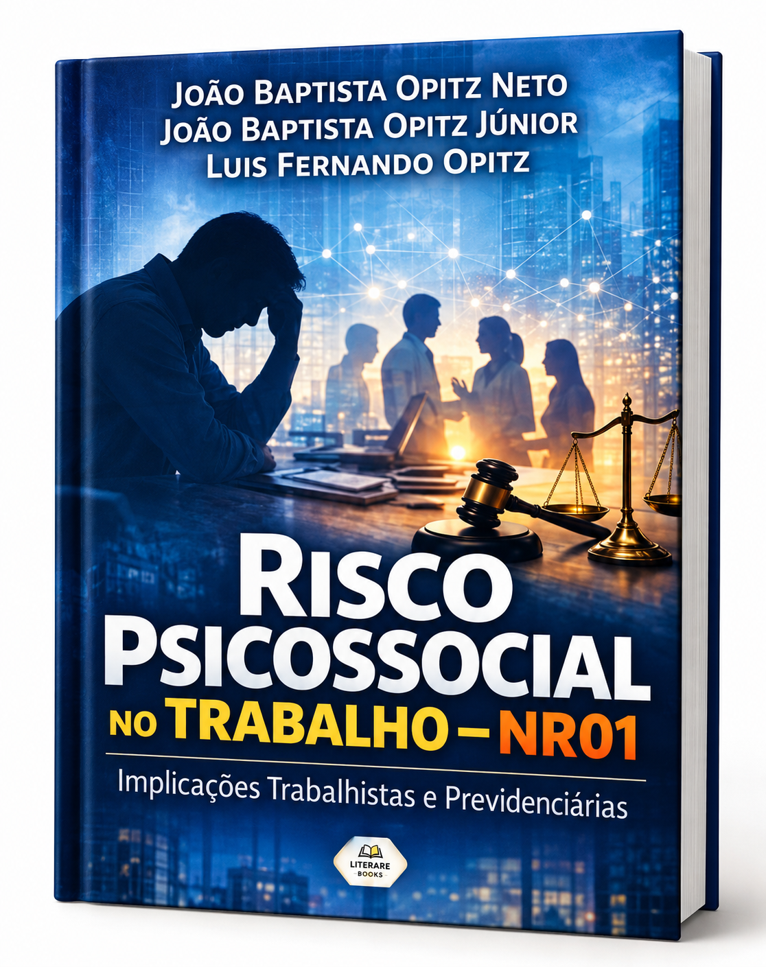 Livro sobre risco psicossocial no trabalho